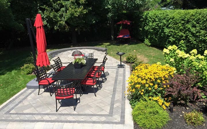 Aménagement paysager dalle